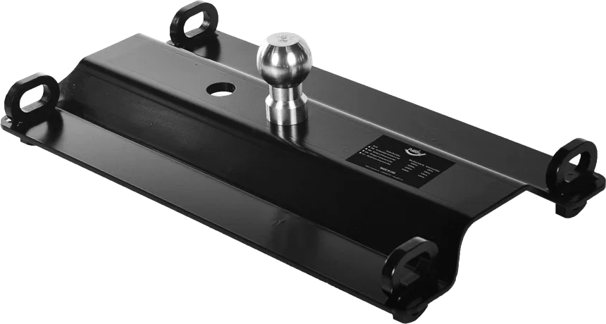 2111 – PULLRITE Gooseneck Trailer Hitch, Use With New or Existing In-Bed Base Rails 25000 Weight Carrying Capacity In...